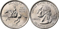 United States Quarter Quarter Dollar, U.S. Mint, Delaware 1787 -
