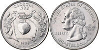 United States Quarter Quarter Dollar, U.S. Mint, Georgia 1788 -