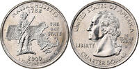 United States Quarter Quarter Dollar, U.S. Mint, Massachusetts 1788 -
