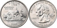 United States Quarter Quarter Dollar, U.S. Mint, Virginia 1788 -
