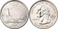 United States Quarter Quarter Dollar, U.S. Mint, Maine 1820 -