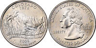 United States Quarter Quarter Dollar, U.S. Mint, COLORADO, Copper-Nickel -