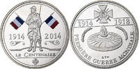 France Medaille Centenaire de la Grande Guerre, Copper-nickel -