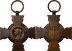 France Medaille Croix du Combattant, WAR, Very Good Quality, Gilt Bronze, 36 -