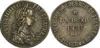 France betaalpenning Collection BP, Ecu Louis XIV, Métal -