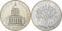 France 100 Francs Panthéon, Paris, Silver, Gadoury:898 -
