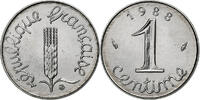France Centime Coin, Épi, Paris, série FDC, Stainless -