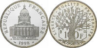 France 100 Francs Panthéon, Paris, BE, Silver, Gadoury:898a -