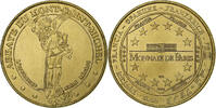 France betaalpenning 50/ Abbaye du Mont-Saint-Michel, Copper-nickel Aluminium -