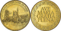 France betaalpenning Notre Dame de Paris., Copper-nickel Aluminium -