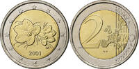 Finland 2 Euro Bi-Metallic, KM:105 -