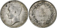 Belgium 2 Francs, 2 Frank Albert I, Brussels, Silver, KM:74 -