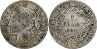 France Franc Cérès, Bordeaux, Silver, Gadoury:465, KM:822.2 -