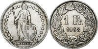 Switzerland Franc Bern, Silver, KM:24 -