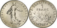 France Franc Semeuse, Paris, Série BU, Nickel, Gadoury:474 -