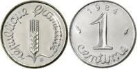 France Centime Épi, Paris, série FDC, Stainless Steel -