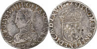 France Teston Charles IX, Lyon, 3eme Type, Silver -