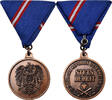 Austria Medal Stets Bereit, Services Militaires, Uncirculated, Bronze, 41 -