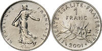 France Franc Semeuse, Monnaie de Paris, BU, Nickel -