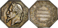 France betaalpenning Napoléon III, Notaires de l'Arrondissement d'Orléans, Silver -