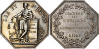 France Token Chambre des Notaires de l'arrondissement de LIlle, Silver -