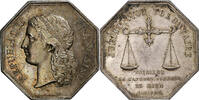 France Token Notaires de l'Arrondissement de Gien, Silver, Barre -