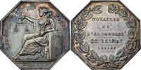 France Token Notaires de l'Arrondissement de Bernay, Eure, Silver, Brasseux -