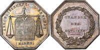 France betaalpenning Notaires de l'Arrondissement d'Epernay, Marne, Silver -