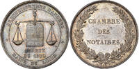 France betaalpenning Notaires de l'Arrondissement d'Angers, Silver, Caqué -