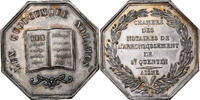 France betaalpenning Notaires de l'Arrondissement de Saint-Quentin, Aisne, Silver -