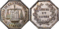 France betaalpenning Notaires de l'Arrondissement Saint-Amand, Cher, Silver -