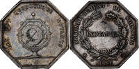 France betaalpenning Notaires de l'Arrondissement de Soissons, Aisne, Silver -