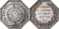 France betaalpenning Notaires de l'Arrondissement de Cosne, Nièvre, Silver -