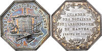 France betaalpenning Notaires de l'Arrondissement de Mantes, Seine et Oise, Silver -