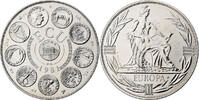 France Medaille Ecu Europa, Europe Assise, Copper-nickel, Rodier -