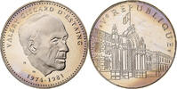 France Medaille Ve République, Valery Giscard d'Estaing, Copper-nickel -