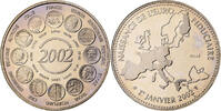 France Medaille L'Europe, Naissance de l'Euro Fiduciaire, Copper-nickel -