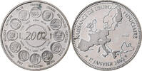 France Medaille L'Europe, Naissance de l'Euro Fiduciaire, Copper-nickel -