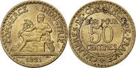 France 50 Centimes Chambre de commerce, Paris, Aluminum-Bronze -