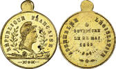 France Medaille Ouverture de l'Assemblée Législative, Brass -
