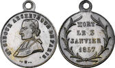 France Medaille Mort d'Auguste Sibour, Archevêque de Paris, Silvered -