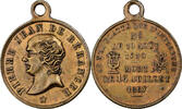France Medaille Pierre Jean Béranger, Brass -