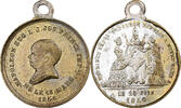 France Medaille Napoléon III, Baptème du Prince Impérial, Brass -