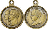 France Medal Naissance du Prince impérial, Brass -
