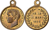 France Medal Naissance du Prince impérial, Brass -