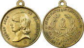 France Medal Pierre Jean Béranger, Brass -