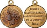 France Medal Second French Empire, Rachel Félix, Brass -