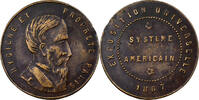 France Medal Exposition Universelle, Hygiène, Système Américain -