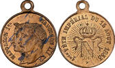 France Medaille Napoléon III, 1ère Fête Impériale du 15 Août, Brass -