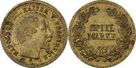 France Medaille Jeton de jeu, Napoléon III, Kaiser d. Franzosen, Brass -